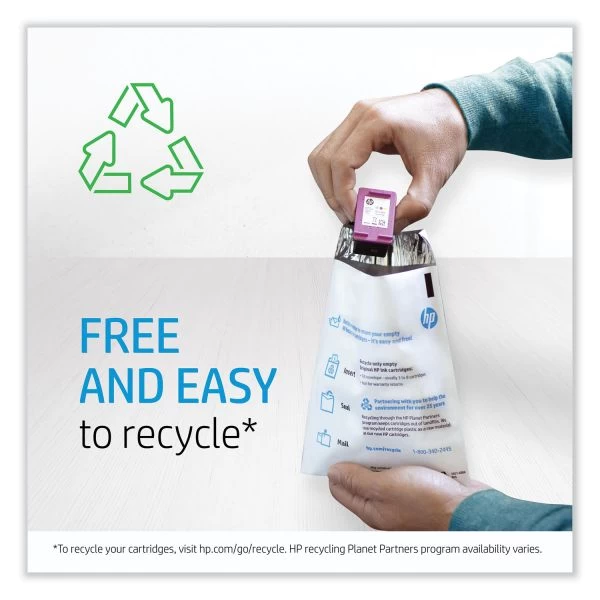 HP 712, (3ED79A) 3-Pack Yellow Original Ink Cartridges 4 HP 712, (3ED79A) 3-Pack Yellow Original Ink Cartridges - Image 2