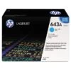 HP 643A, (Q5951A) Cyan Original LaserJet Toner Cartridge 1 HP 643A, (Q5951A) Cyan Original LaserJet Toner Cartridge -HP Treasure Shop c8e0f3dea7cfbfcbe8224f4ef136f4e669