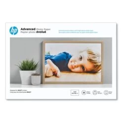 HP Advanced Photo Paper, 10.5 Mil, 13 X 19, Glossy White, 20/Pack 11 HP Advanced Photo Paper, 10.5 Mil, 13 X 19, Glossy White, 20/Pack -HP Treasure Shop d72787724bbbb5d7bc4cfa959bc88f8a7b