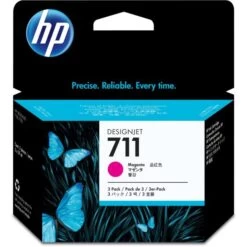HP 711, (CZ135A) 3-Pack Magenta Original Ink Cartridges -HP Treasure Shop d77656e5f611d8c542fb1366bada13e29f