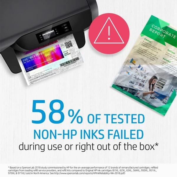 HP 56, (C6656AN) Black Original Ink Cartridge 7 HP 56, (C6656AN) Black Original Ink Cartridge - Image 5