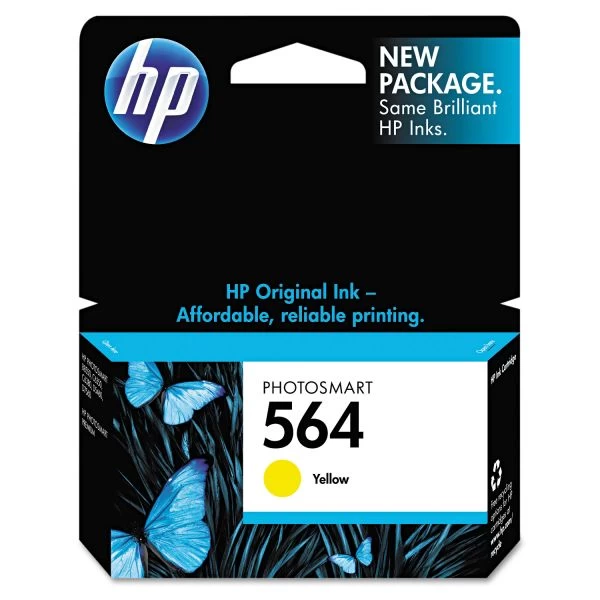 HP 564, (CB320WN) Yellow Original Ink Cartridge 3 HP 564, (CB320WN) Yellow Original Ink Cartridge