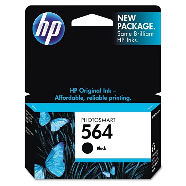 HP 564, (CB316WN) Black Original Ink Cartridge 3 HP 564, (CB316WN) Black Original Ink Cartridge