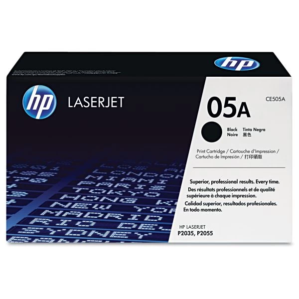 HP 05A, (CE505A) Black Original LaserJet Toner Cartridge 3 HP 05A, (CE505A) Black Original LaserJet Toner Cartridge