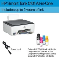 HP Smart Tank 5101 Wireless All-in-One Cartridge-free Ink Tank Color Printer With Up To 2 Years Of Ink Included (1F3Y0A) -HP Treasure Shop f78ded0f086a587fdf68362ef068e625d9