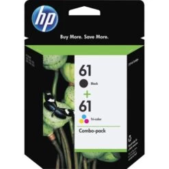 HP 61, (CR259FN) 2-Pack Black/Tri-Color Original Ink Cartridges -HP Treasure Shop f81a81922e221c573d54bb125f92ae28ac